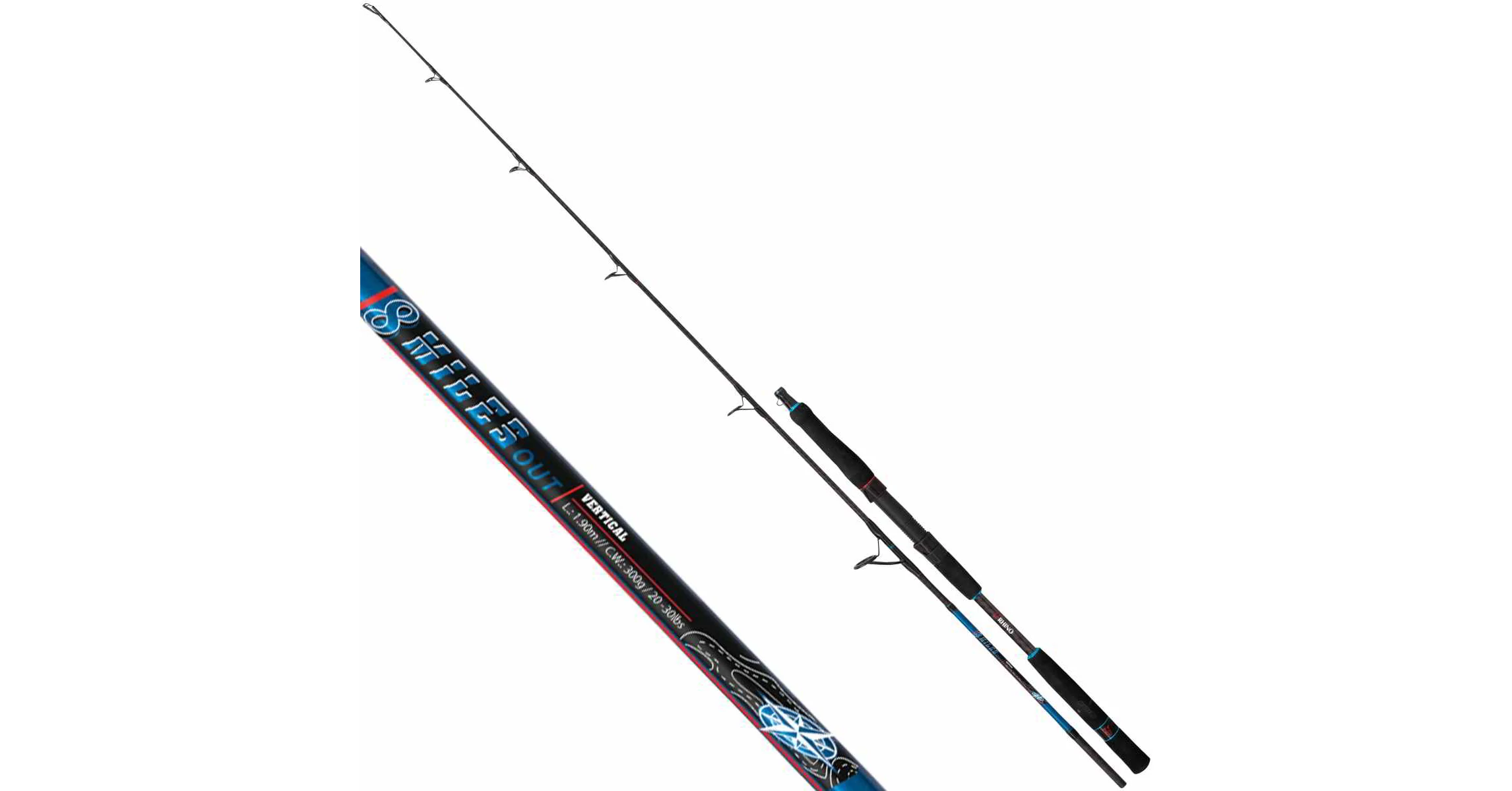 Rhino 8 Miles Out 1,90m Vertical 300g vertikális bot-eFish.hu