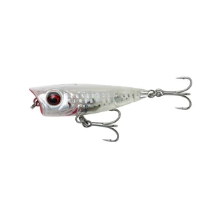 SAVAGE GEAR 3D Minnow Popper 4.3cm 4g F Crystal White