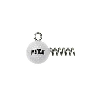 MADCAT GOLF BALL SCREW-IN JIGHEAD 80G 2db harcsázó műcsalihoz