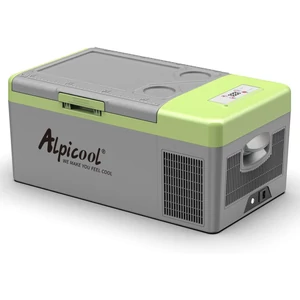 Alpicool Y16T 15L hűtőláda 12 V-os mini kompresszoros autós hűtőszekrény