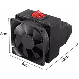 12V 200W fűtőventilátor páramentesítő meleg levegős leolvasztó fúvó