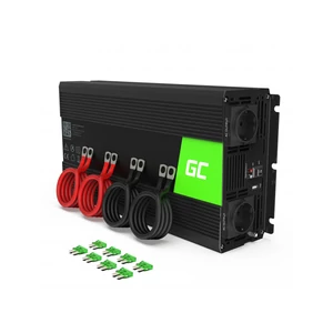Green Cell Inverter 24V-ról 230V-ra, 3000W/6000W tiszta szinusz hullám