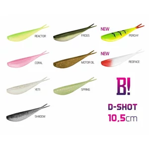 Delphin BOMB! Gumihal D-SHOT / 5db 10,5 cm/REDFACE