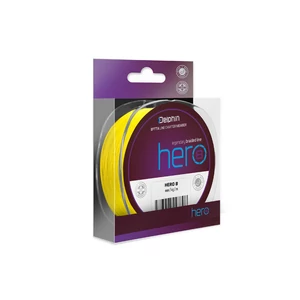 DELPHIN  HERO 8 / fluo sárga 0,20mm 14,10kg 1000m