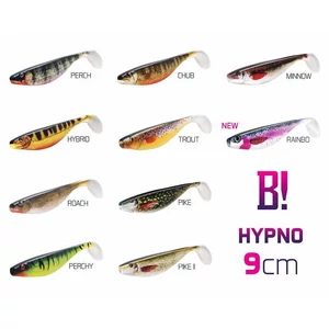 Delphin BOMB! Gumihal HYPNO / 3db 9cm/3D RAINBO