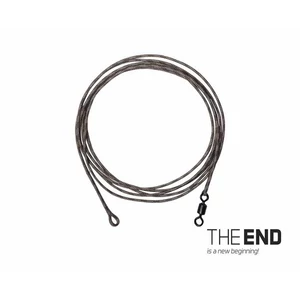 DELPHIN THE END Leadcore + swivel kötött horog / 3db 1m