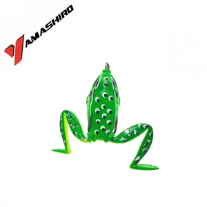 YAMASHIRO SUPER FROG 5cm/10g élénkzöld felszíni béka műcsali