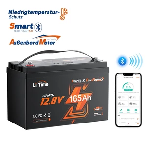 LiTime 12V 165Ah BMS 150A Dual-purpose Bluetooth akkumulátor