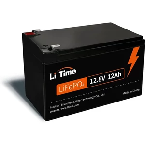 LiTime 12V 12Ah LiFePO4 lítium akkumulátor