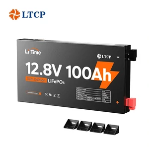 LiTime 12V 100Ah Slim LiFePO4 Akkumulátor – Vékony (60mm) Lítium Munkaakkumulátor Fagyvédelemmel (LTCP)