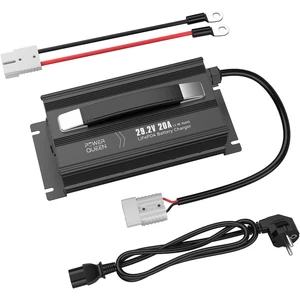 Power Queen töltő 29.2V 20A 24V LiFePO4 akkumulátortöltő
