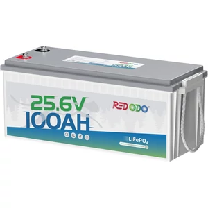 Red Odo 100Ah LiFePO4 24V mélyciklusú munka akkumulátor-2 év gari