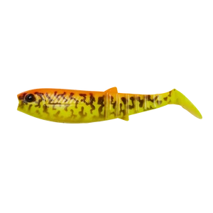 SAVAGE GEAR CANNIBAL PADDLETAIL 8CM 5G BURBOT GOLDEN AMBULANCE 1db