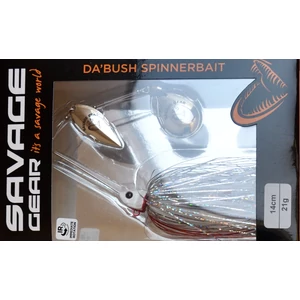 Savage Gear DA'BUSH 21g SINKING WHITE SILVER HOLO FLAME