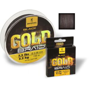 BROWNING Ø0,12mm Black Magic® Gold Fonottzsinór 150m 4,5kg,10lbs fekete