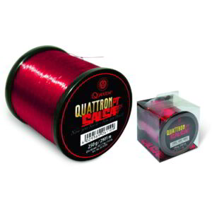 Ø0,40mm Quantum Quattron Salsa 1632m 12,50kg,27,60lbs átlátszó piros