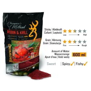 BROWNING red Champion's Method Robin & Krill 1kg