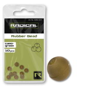 Radical Rubber Bead camo-green 10darab