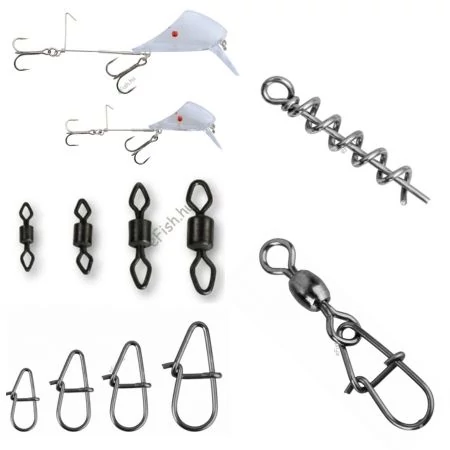 APRÓCIKKEK: forgó, kapocs,karika, crimp, rig