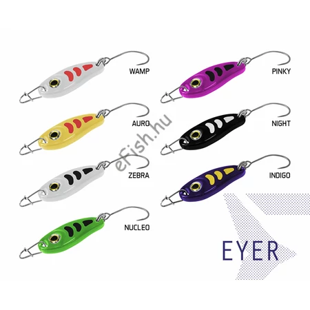 DELPHIN Villantó EYER 1.5g ZEBRA Hook #8