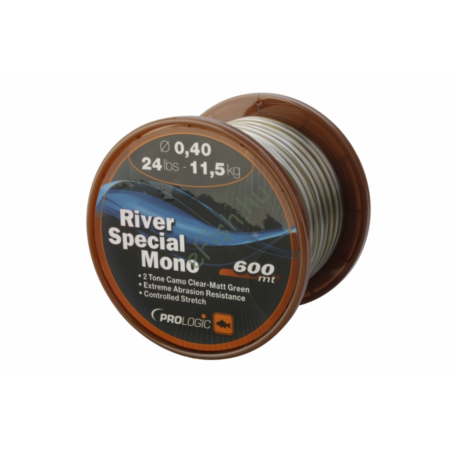 Prologic River Special Mono 600m 24lbs 11.5kg 0.40mm Camo
