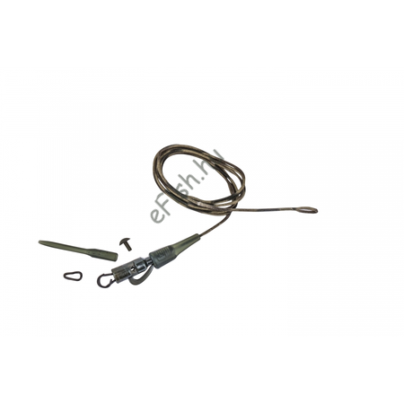 Prologic Safetly Clip QC Link Hollow Leader 80cm 45lbs 3pcs