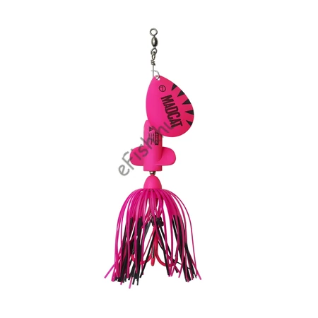 MADCAT A-STATIC SCREAMING SPINNER harcsázó műcsali 65G FLUO PINK UV