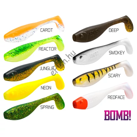 DELPHIN BOMB FATTY 12cm GUMIHAL 5db/cs