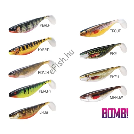 DELPHIN BOMB Gumihal HYPNO 13cm 2db/cs