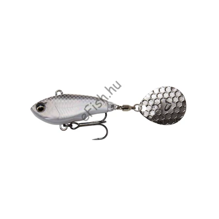 SAVAGE GEAR FAT TAIL SPIN 6.5CM 16G SINKING WHITE SILVER