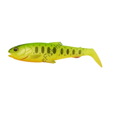 SAVAGE GEAR CRAFT CANNIBAL PADDLETAIL 6.5CM 4G FIRETIGER 1db kiszerelve