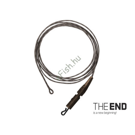 DELPHIN THE END Leadcore PIN clip kötött horog 3db 1m