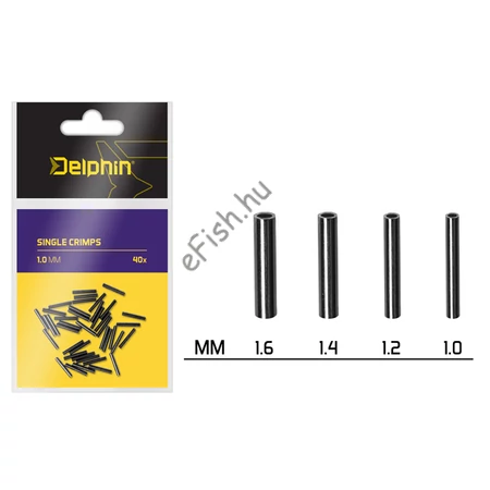 DELPHIN Single CRIMPS 40db 1.4mm