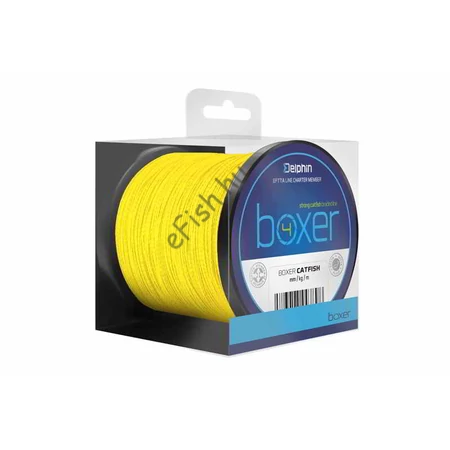 Delphin BOXER 4 / fluo sárga 0,50mm 41,7kg 150m