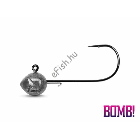 DELPHIN Jig fej tartóval  BOMB! / 5db 20g-4/0