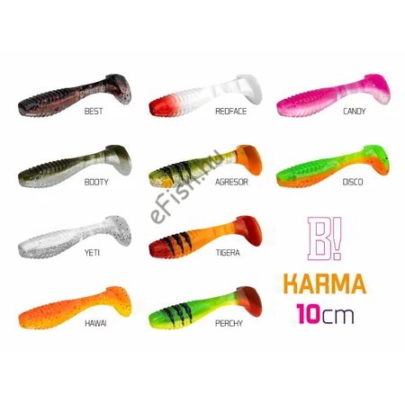 Delphin Gumihal KARMA UVs / 5db 10cm/AGRESOR