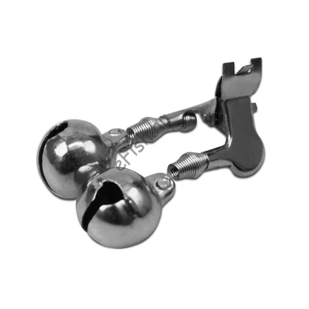 DELPHIN Csörgő , fémcsipesz / 1db 16mm