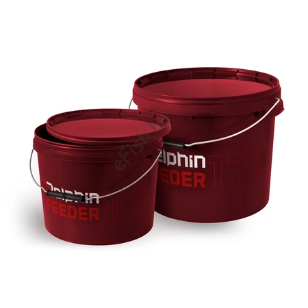 DELPHIN Kerek vödör és fedél  FEEDER 10l