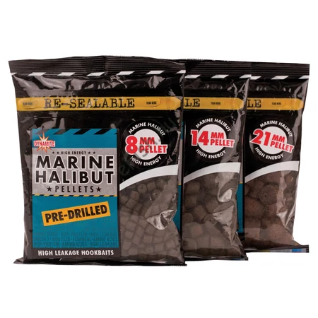 DYNAMITE BAITS MARINE HALIBUT PELLETS   8MM 350G