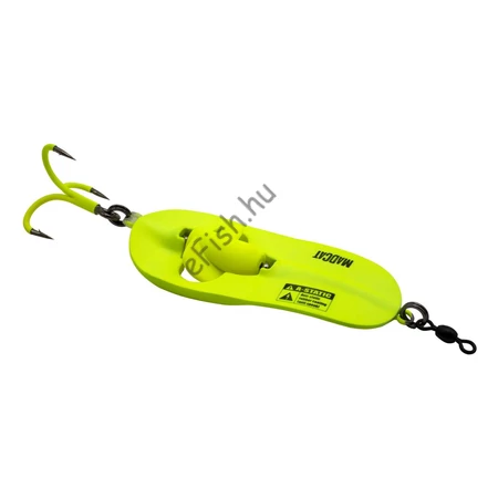 MADCAT A-STATIC RATTLIN' SPOON harcsázó műcsali 110G FLUO SÁRGA UV