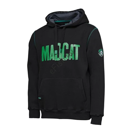 MADCAT MEGA LOGO HOODIE M BLACK CAVIAR