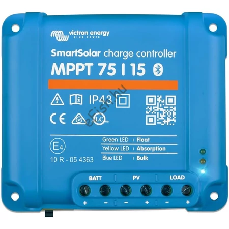Victron Energy SmartSolar75/15MPPT töltésvezérlő