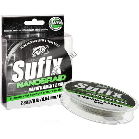 SUFIX NANOBRAID AQUA CAMO 100M