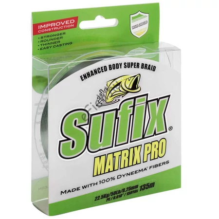 SUFIX MATRIX PRO MID.GREEN 135M