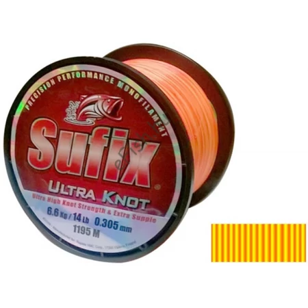 SUFIX ULTRA KNOT 1360M SÁRGA-NARANCS 28mm damil