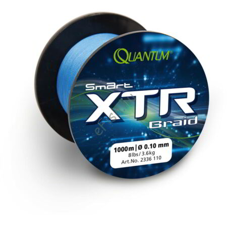 Ø0,12mm Quantum Smart XTR Fonottzsinór 1000m 4,5kg,10lbs kék