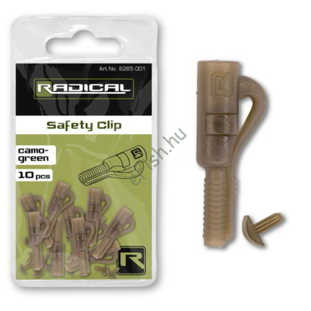 Radical Safety Clip camo-green 10darab