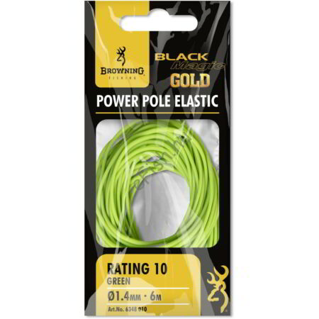 BROWNING 6,00m Black Magic® Gold Power Elastic zöld Ø1,4mm6,00m Browning