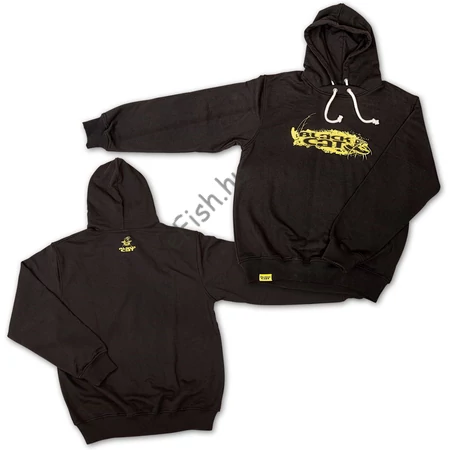 Black Cat M Hoodie fekete