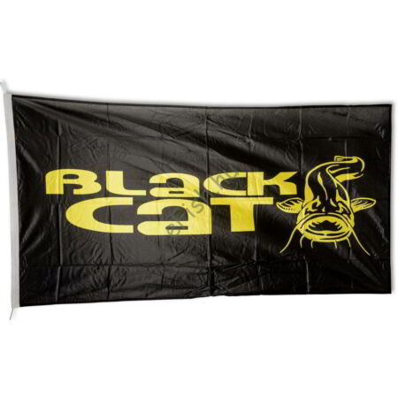 Black Cat Zászló S: 150cm M: 80cm